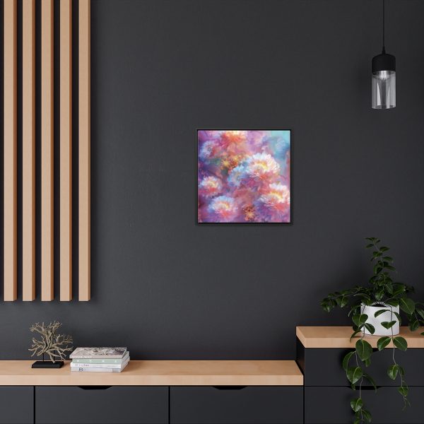 Floral Nebula 04 - Gallery Canvas Wraps, Square Frame - Image 50