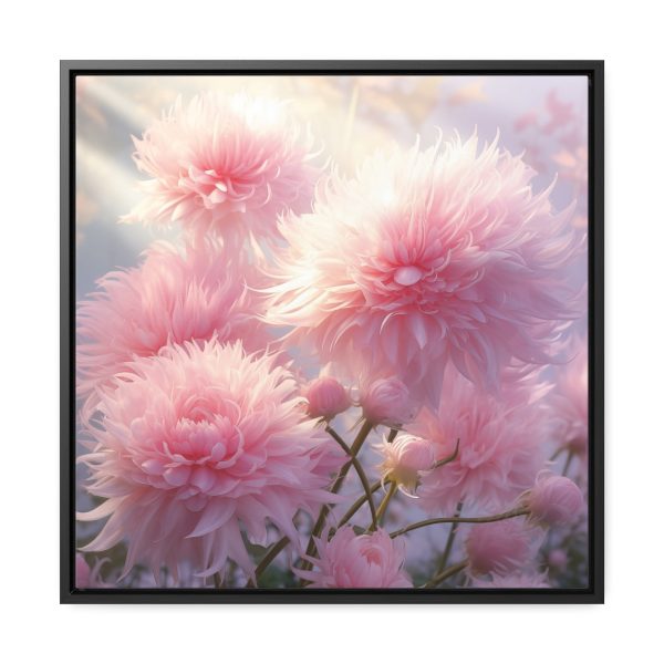 Rise and Shine Powder Puffs - Gallery Canvas Wraps, Square Frame - Image 46