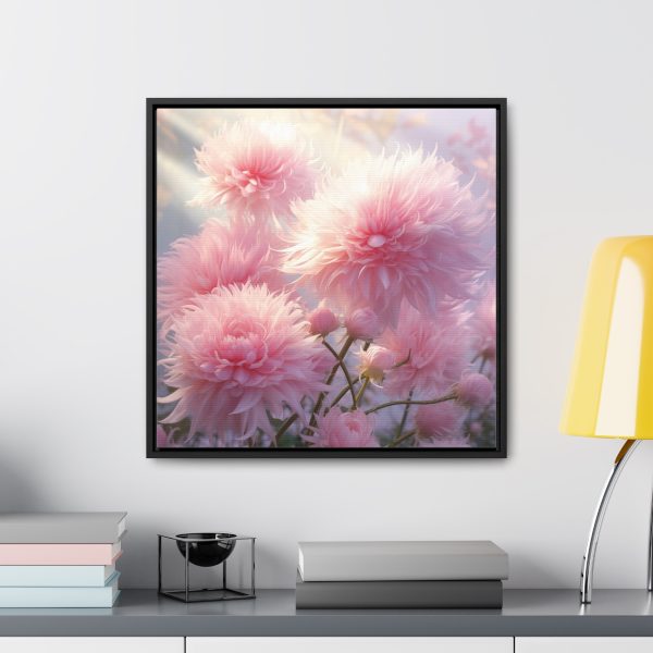 Rise and Shine Powder Puffs - Gallery Canvas Wraps, Square Frame - Image 49