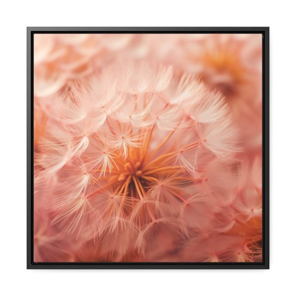 Lovely Fuzzy Fluff in Peach 01 - Gallery Canvas Wraps, Square Frame - Image 46