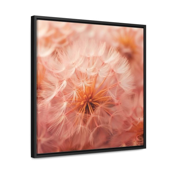 Lovely Fuzzy Fluff in Peach 01 - Gallery Canvas Wraps, Square Frame - Image 47