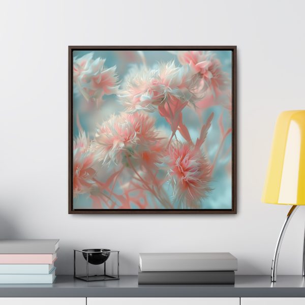 Floral Nebula 01 - Gallery Canvas Wraps, Square Frame - Image 54