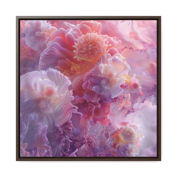 Floral Nebula 05 - Gallery Canvas Wraps, Square Frame - Image 51