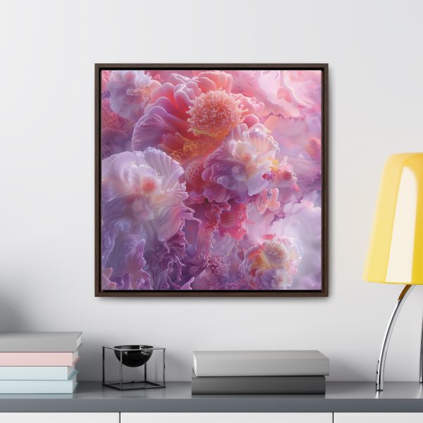 Floral Nebula 05 - Gallery Canvas Wraps, Square Frame - Image 54