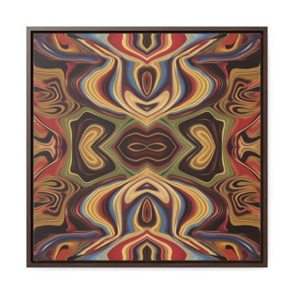 Lipnotic Kaleidoscope Background 04 - Gallery Canvas Wraps, Square Frame - Image 51