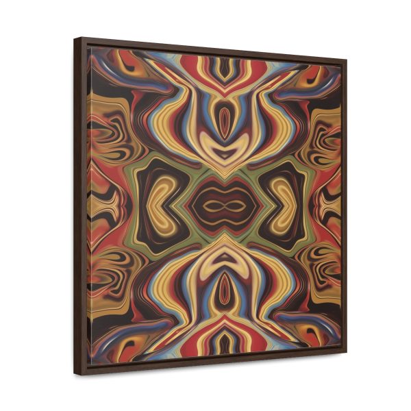 Lipnotic Kaleidoscope Background 04 - Gallery Canvas Wraps, Square Frame - Image 52