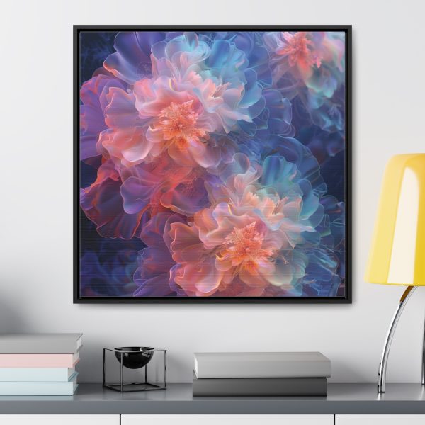 Floral Nebula 09 - Gallery Canvas Wraps, Square Frame - Image 59