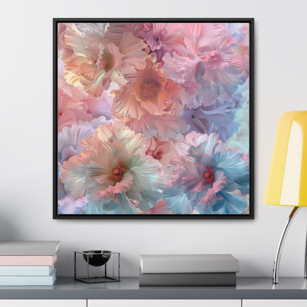 Floral Nebula 02 - Gallery Canvas Wraps, Square Frame - Image 59