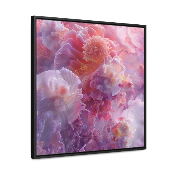 Floral Nebula 05 - Gallery Canvas Wraps, Square Frame - Image 57