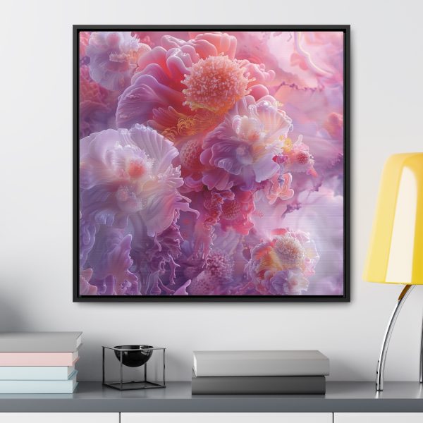 Floral Nebula 05 - Gallery Canvas Wraps, Square Frame - Image 59