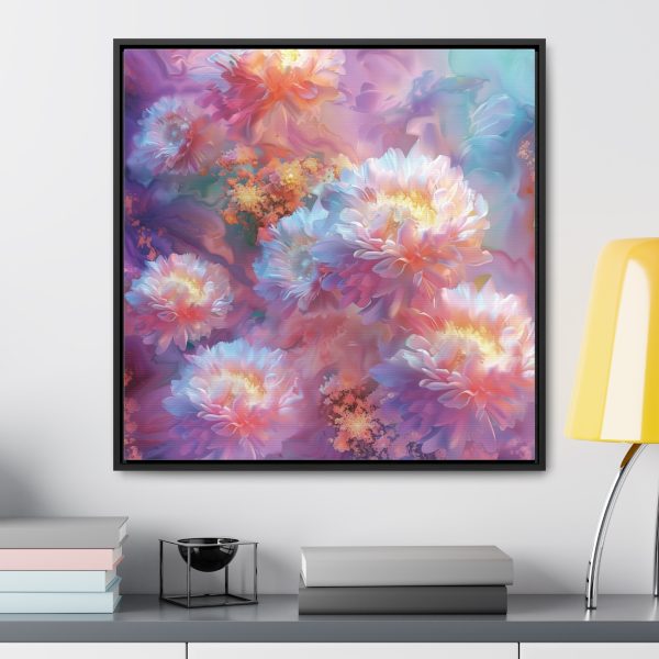 Floral Nebula 04 - Gallery Canvas Wraps, Square Frame - Image 59