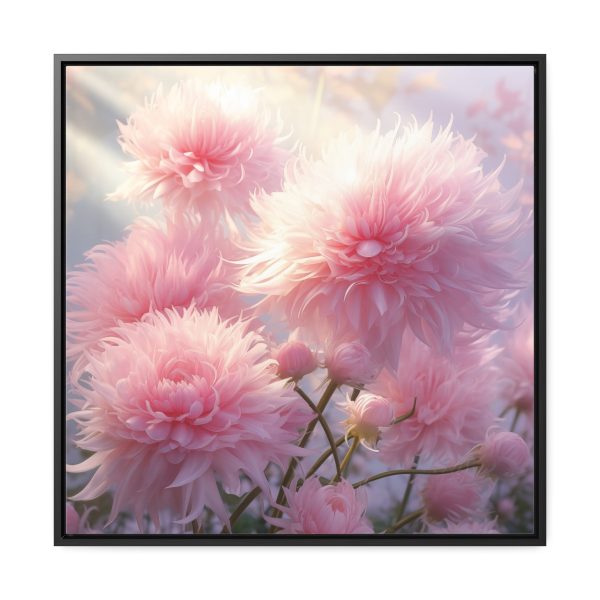 Rise and Shine Powder Puffs - Gallery Canvas Wraps, Square Frame - Image 56