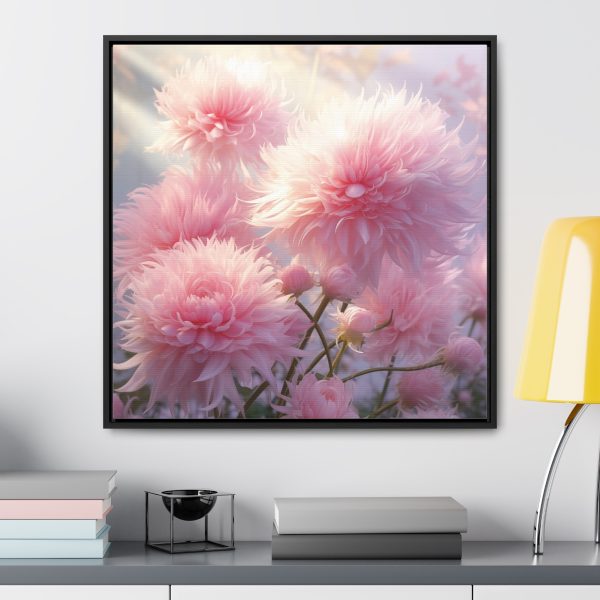 Rise and Shine Powder Puffs - Gallery Canvas Wraps, Square Frame - Image 59