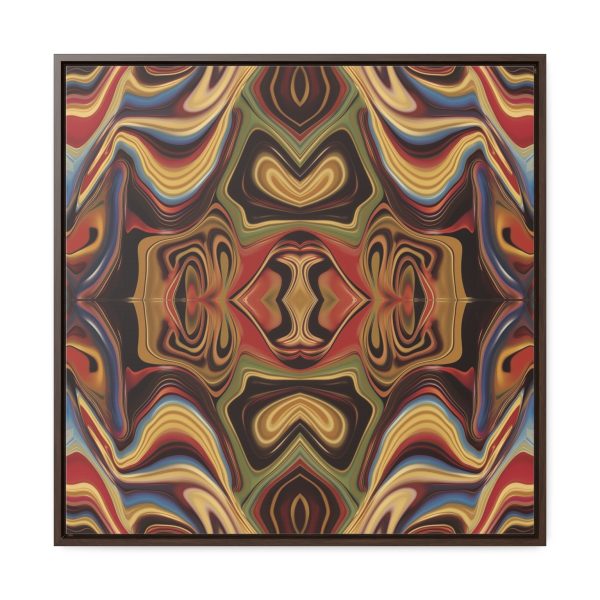 Lipnotic Kaleidoscope Background 02 - Gallery Canvas Wraps, Square Frame - Image 61