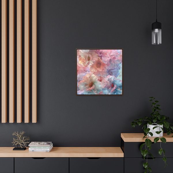 Floral Nebula 02 - Gallery Canvas Wraps, Square Frame - Image 64