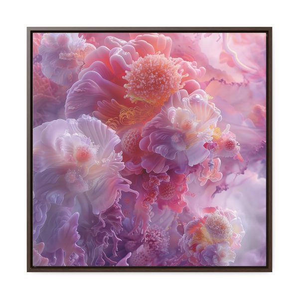 Floral Nebula 05 - Gallery Canvas Wraps, Square Frame - Image 61