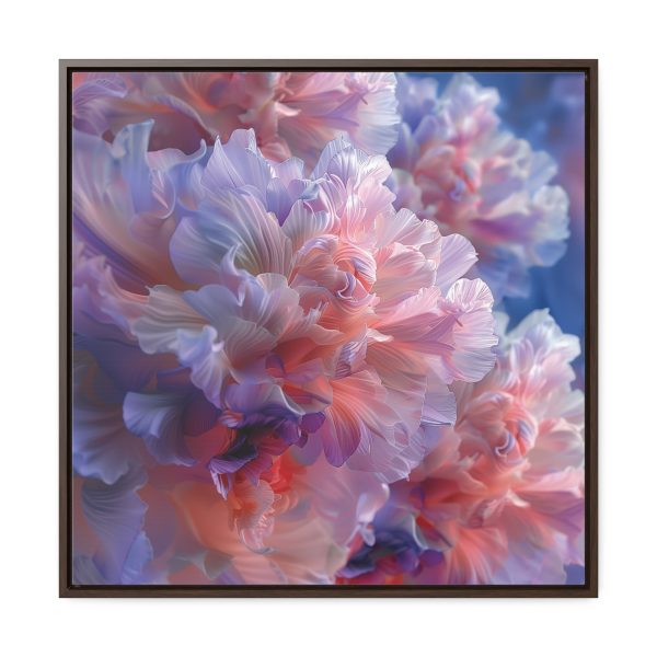 Floral Nebula 07 - Gallery Canvas Wraps, Square Frame - Image 61