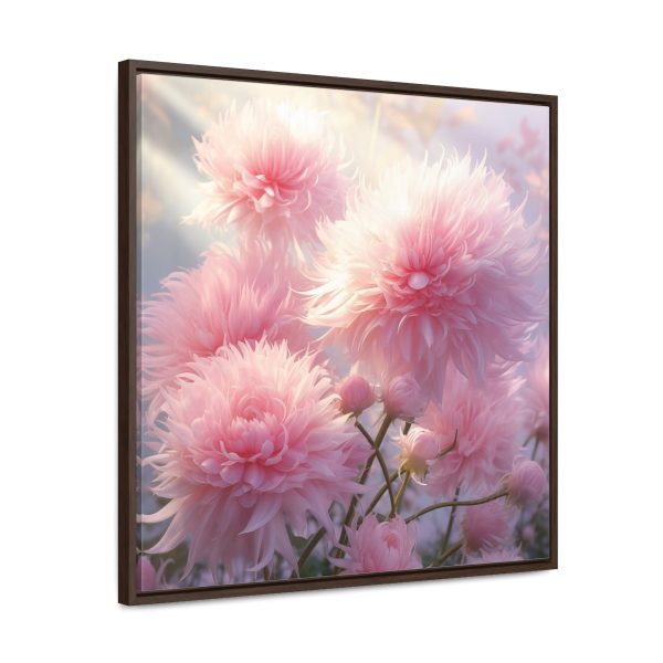 Rise and Shine Powder Puffs - Gallery Canvas Wraps, Square Frame - Image 62