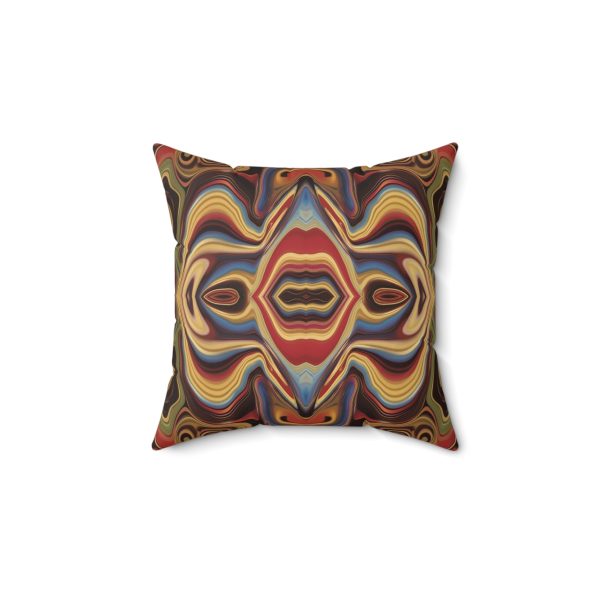 Lipnotic Kaleidoscope Background 03 - Spun Polyester Square Pillow - Image 4