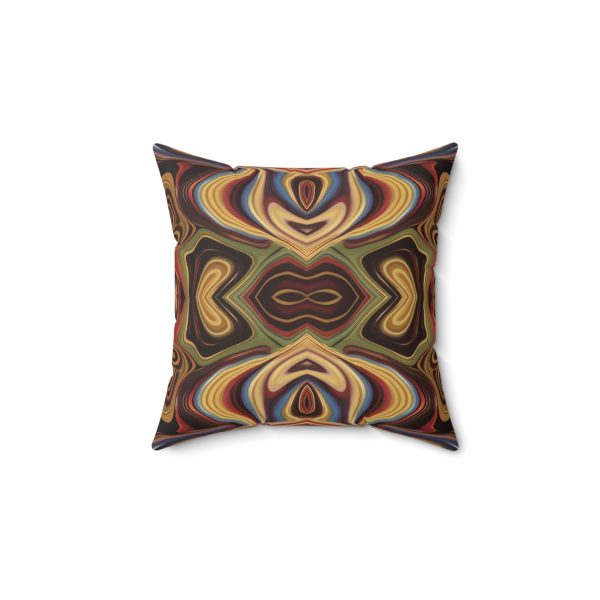 Lipnotic Kaleidoscope Background 04 - Spun Polyester Square Pillow - Image 5