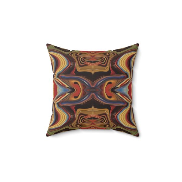 Lipnotic Kaleidoscope Background 01 - Spun Polyester Square Pillow - Image 4