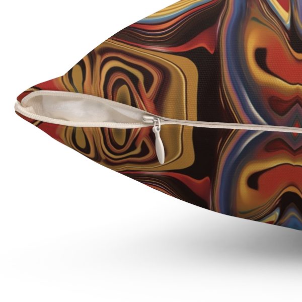 Lipnotic Kaleidoscope Background 03 - Spun Polyester Square Pillow - Image 9