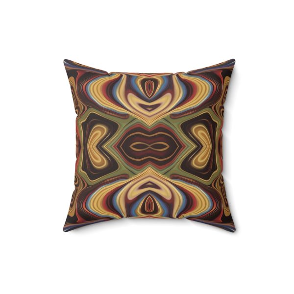 Lipnotic Kaleidoscope Background 04 - Spun Polyester Square Pillow - Image 7