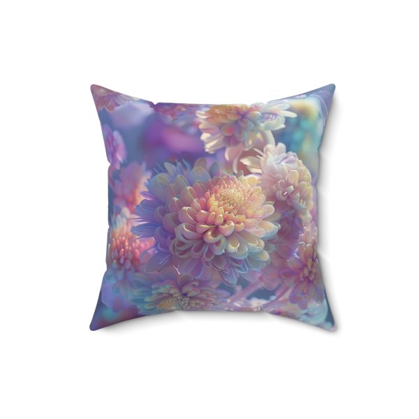 Floral Nebula 06 - Spun Polyester Square Pillow - Image 8