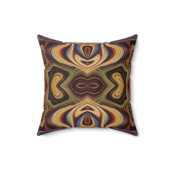 Lipnotic Kaleidoscope Background 04 - Spun Polyester Square Pillow - Image 8