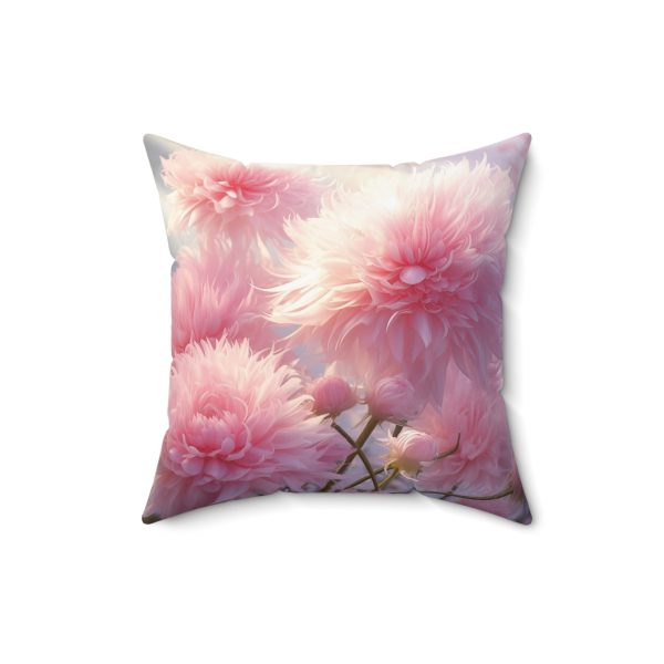 Rise and Shine Powder Puffs - Spun Polyester Square Pillow - Image 7