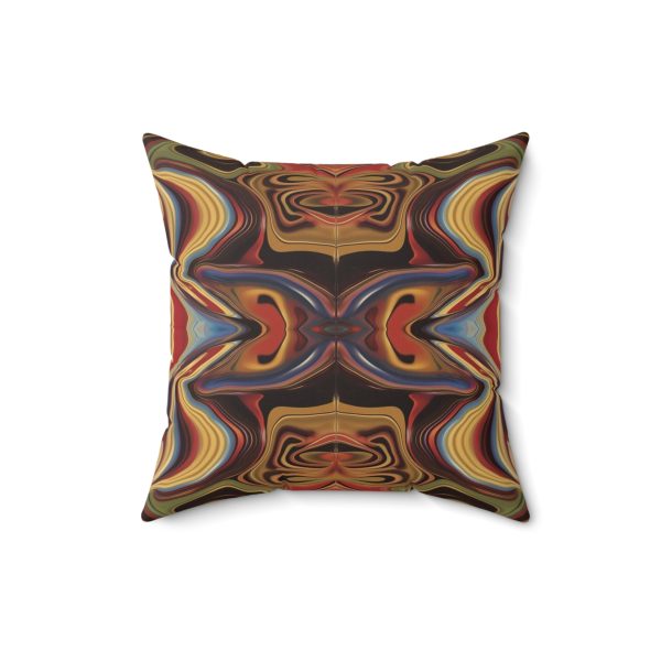 Lipnotic Kaleidoscope Background 01 - Spun Polyester Square Pillow - Image 7