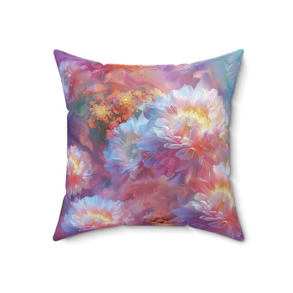 Floral Nebula 04 - Spun Polyester Square Pillow - Image 10