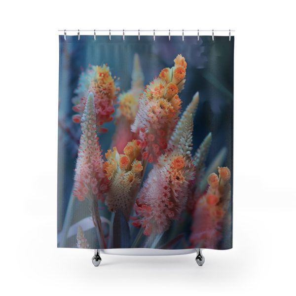 Bright Fantasy Floral 06 - Shower Curtain