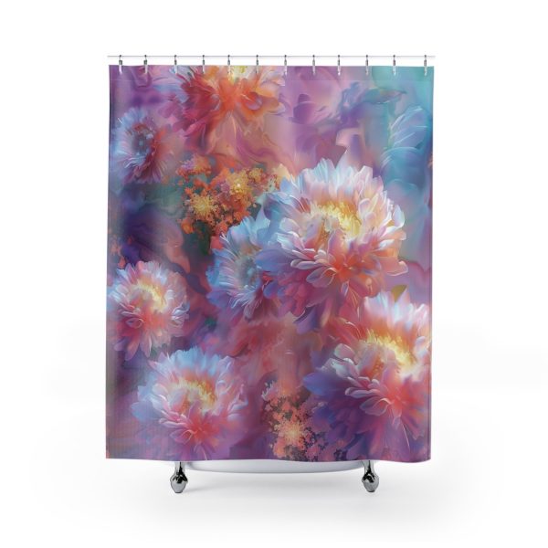 Floral Nebula 04 - Shower Curtain