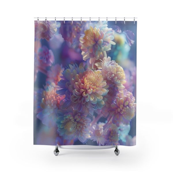 Floral Nebula 06 - Shower Curtain