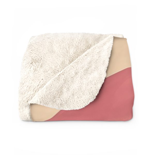 Soft Geometric Windows - Sherpa Fleece Blanket - Image 6