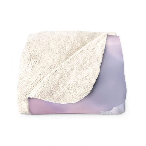 Floral Nebula 03 - Sherpa Fleece Blanket - Image 2