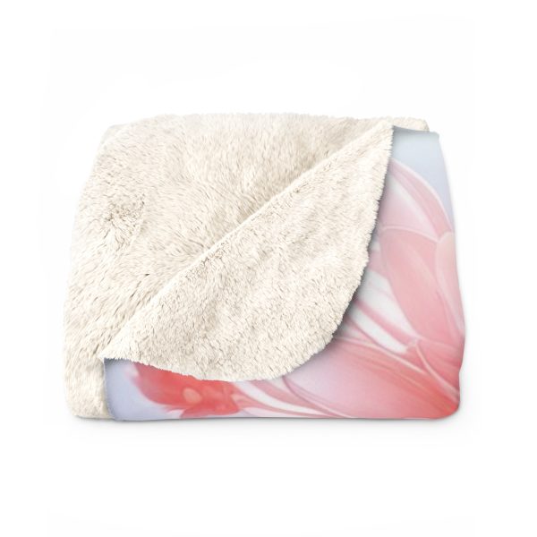 Rise and Shine Bouquet - Sherpa Fleece Blanket - Image 2