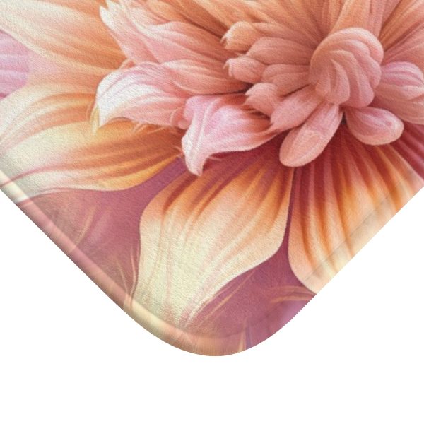 Pastel Fantasy Baroque Floral 03 - Bath Mat - Image 2