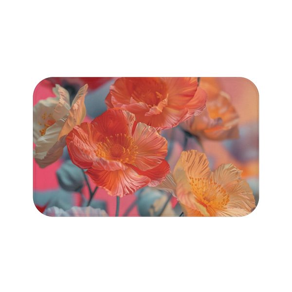 Bright Fantasy Floral 05 - Bath Mat