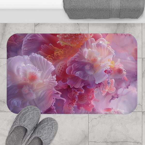 Floral Nebula 05 - Bath Mat - Image 4