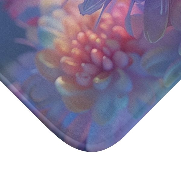 Floral Nebula 06 - Bath Mat - Image 2