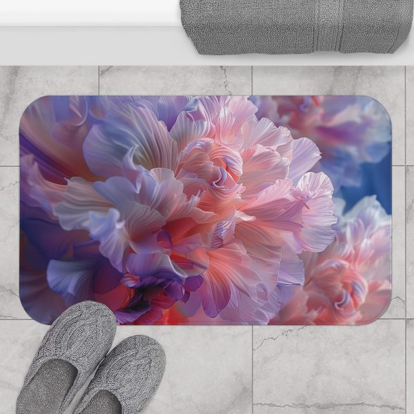 Floral Nebula 07 - Bath Mat - Image 4