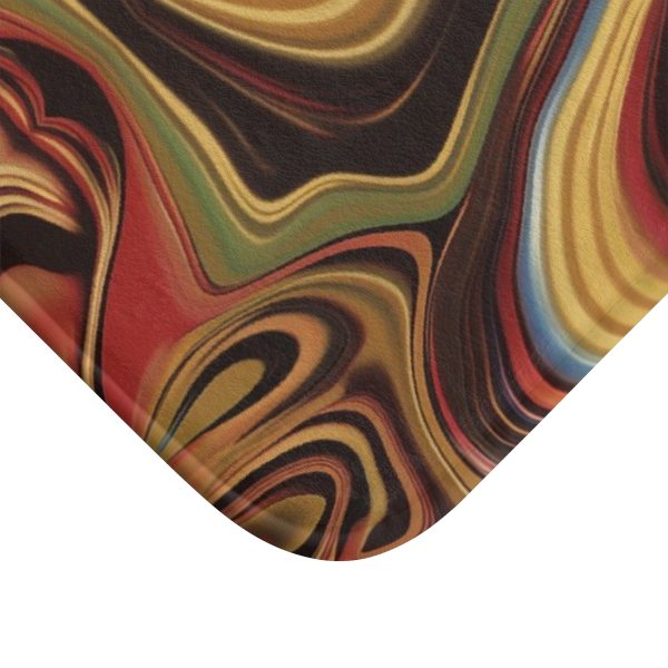 Lipnotic Kaleidoscope Background 04 - Bath Mat - Image 2