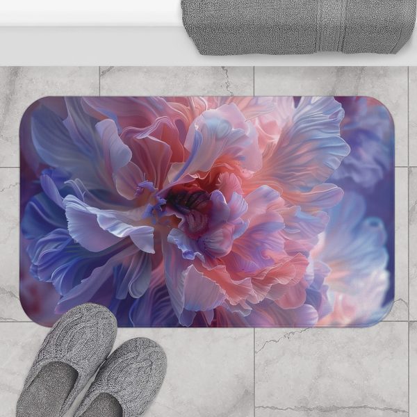 Floral Nebula 08 - Bath Mat - Image 4