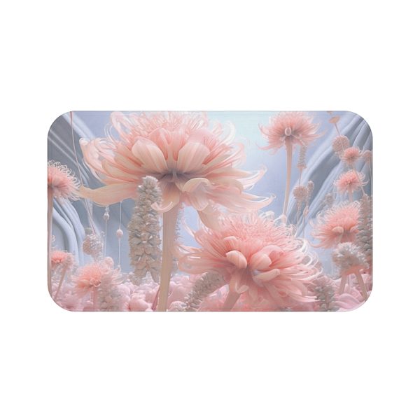 Foamy Floral Fusion 01 - Bath Mat