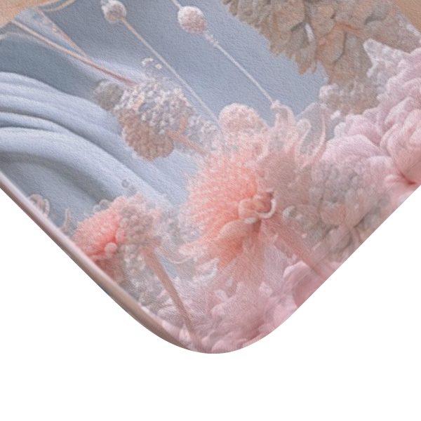 Foamy Floral Fusion 01 - Bath Mat - Image 2