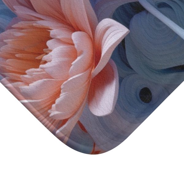 Foamy Floral Fusion 02 - Bath Mat - Image 2