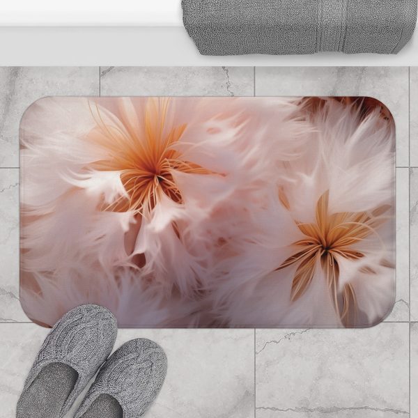 Soft Fantasy Feather Puffs - Bath Mat - Image 4