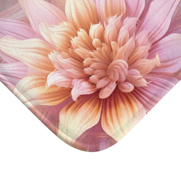 Pastel Fantasy Baroque Floral 03 - Bath Mat - Image 6